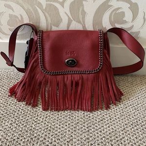 Coach Dakota Fringe Flap Crossbody Bag
